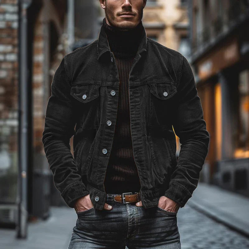 Heren™ | Veste Retro Corduroy - Homme
