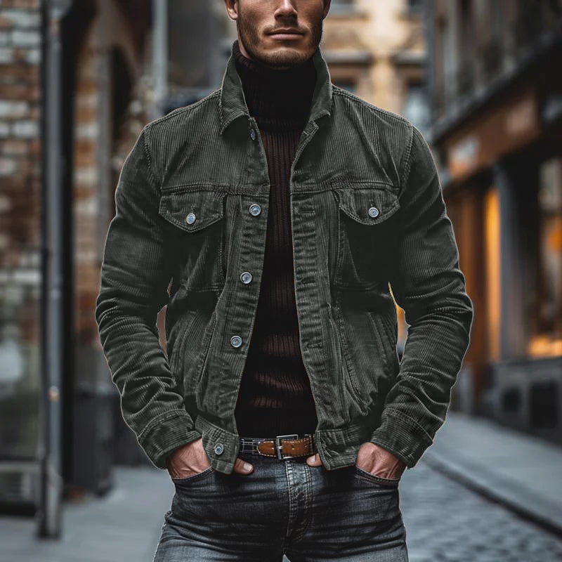 Heren™ | Veste Retro Corduroy - Homme