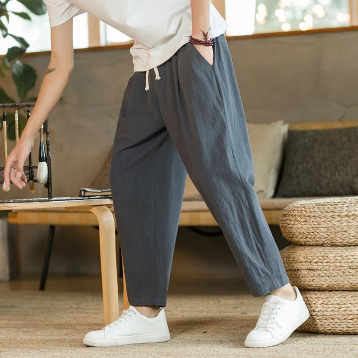 Pantalon à Cordon de Serrage pour Hommes