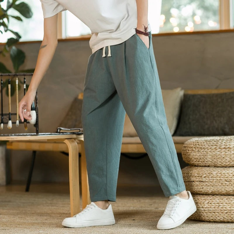 Pantalon à Cordon de Serrage pour Hommes