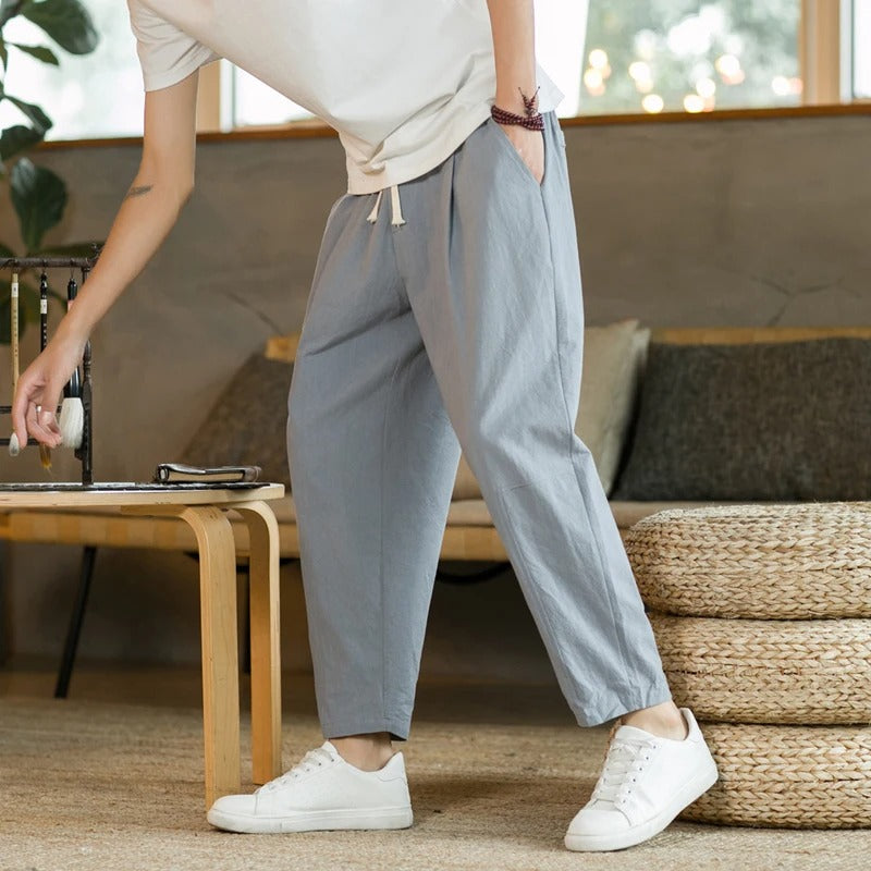 Pantalon à Cordon de Serrage pour Hommes