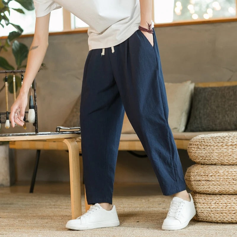 Pantalon à Cordon de Serrage pour Hommes