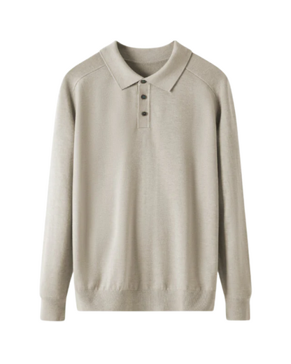 Polo Bellagio de lã merino
