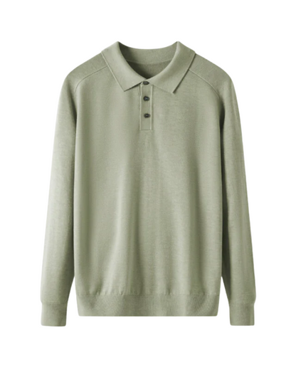 Polo Bellagio de lã merino