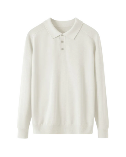 Polo Bellagio de lã merino
