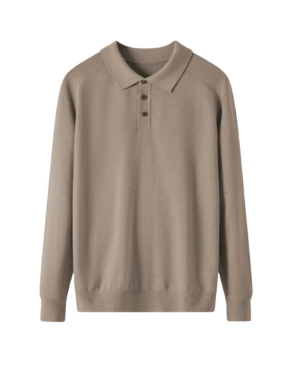 Polo Bellagio de lã merino