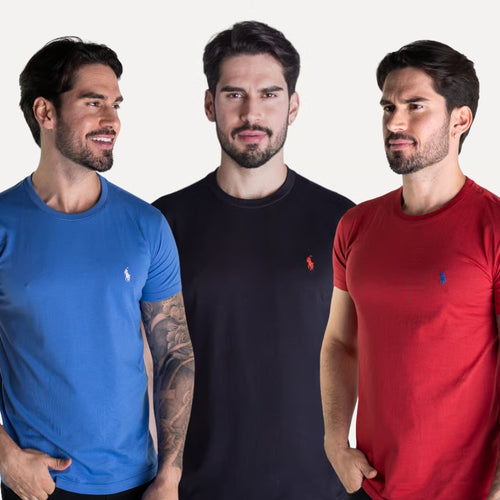 Lot de 3 T-shirts RL - 3 pour le prix d’1