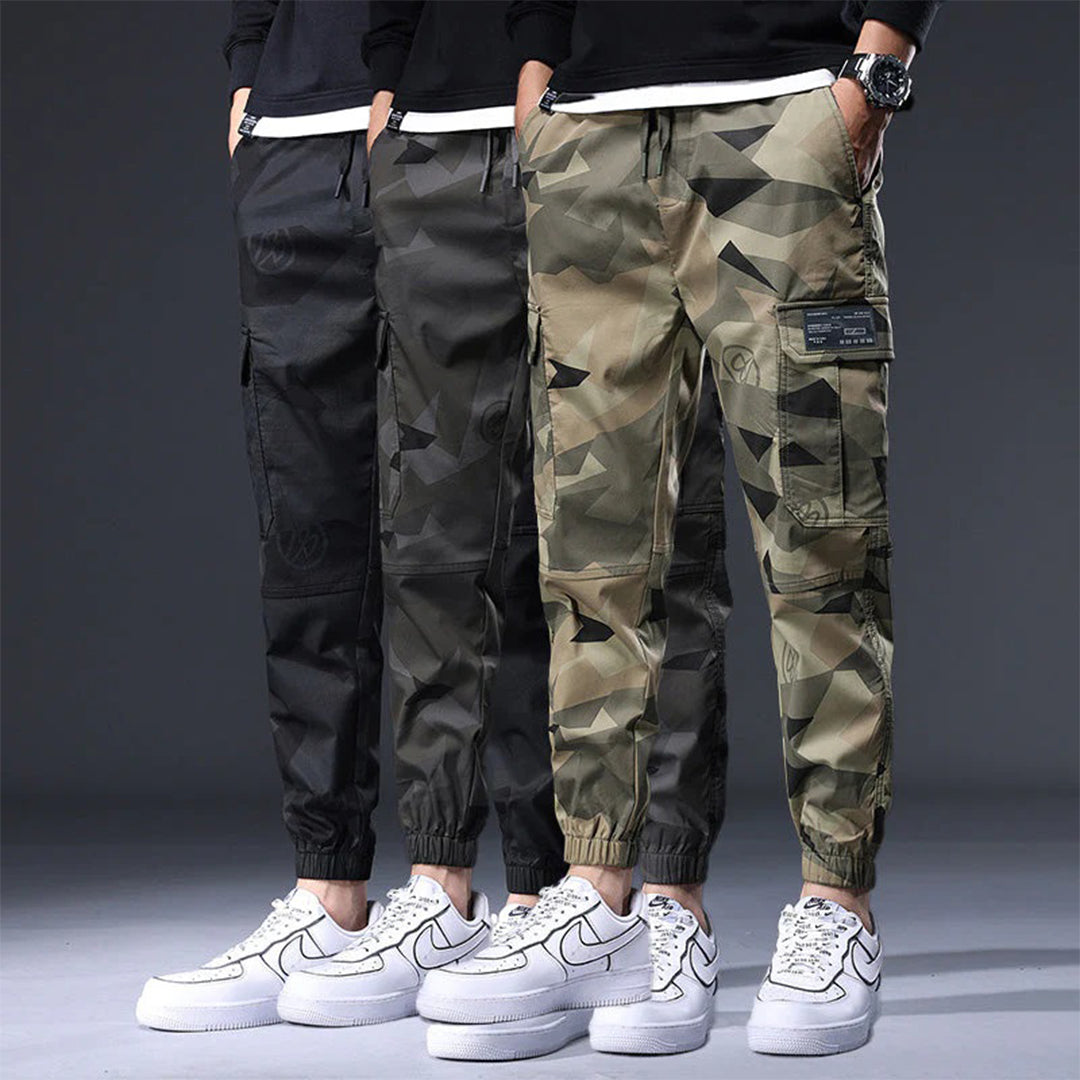 Pantalon Cargo Camouflage Streetwear pour Homme