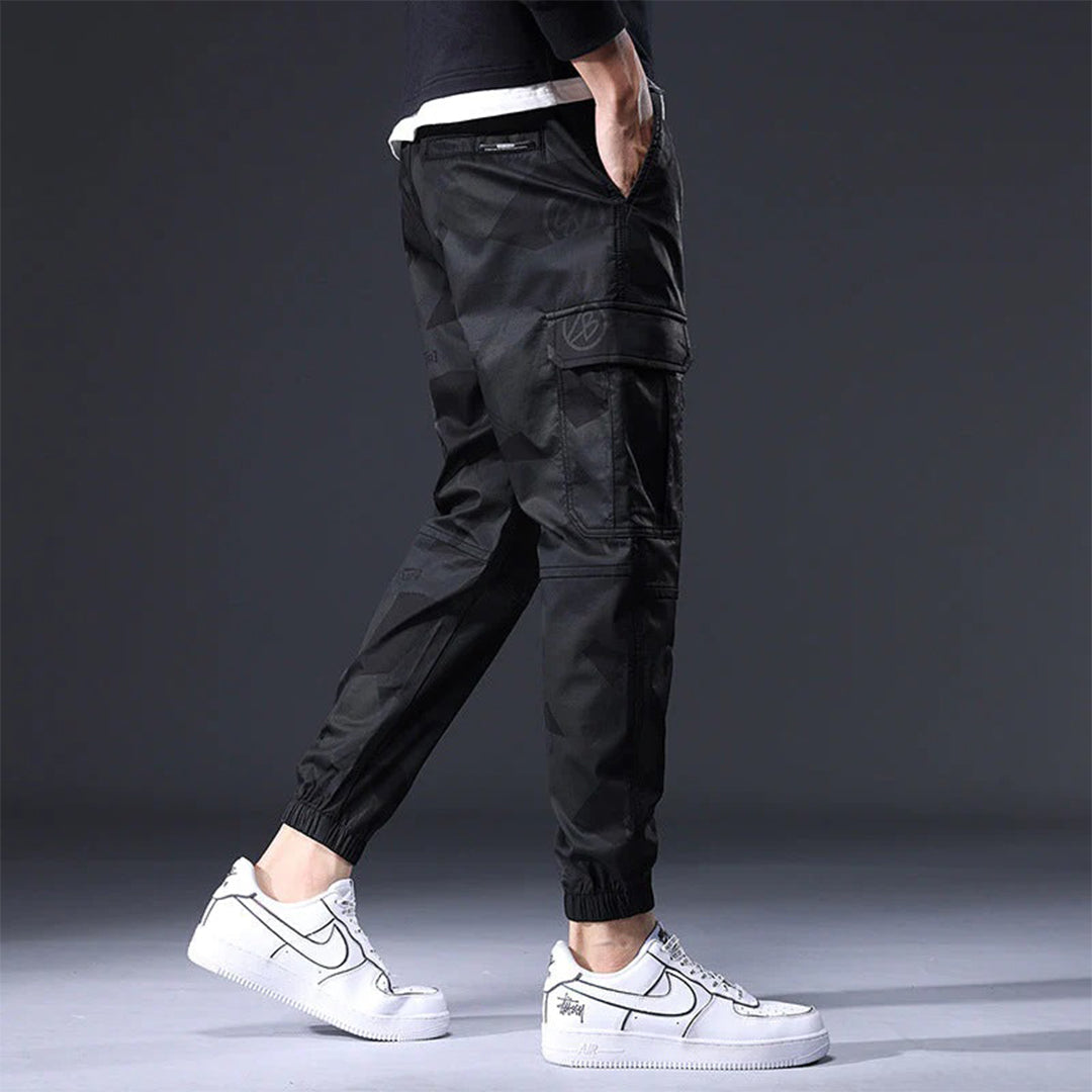 Pantalon Cargo Camouflage Streetwear pour Homme