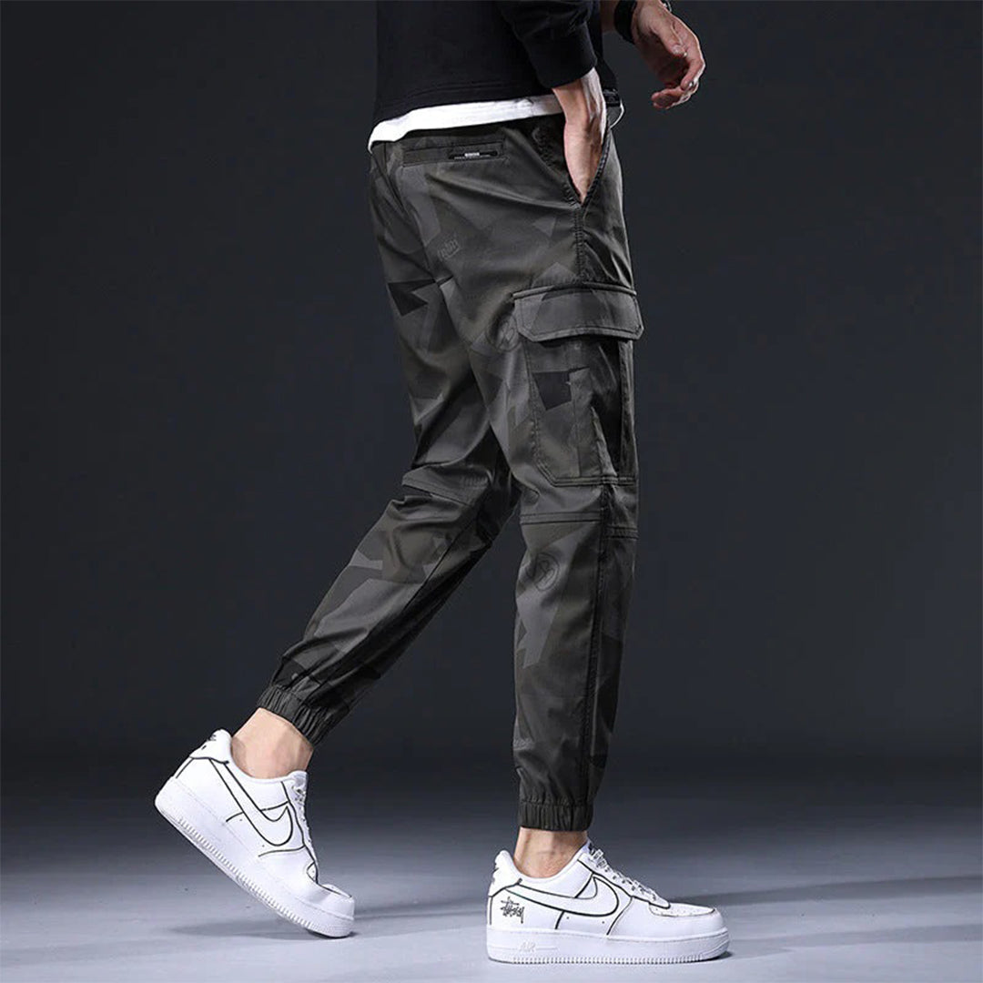 Pantalon Cargo Camouflage Streetwear pour Homme