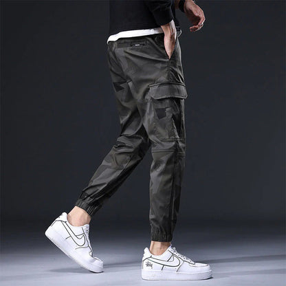 Pantalon Cargo Camouflage Streetwear pour Homme