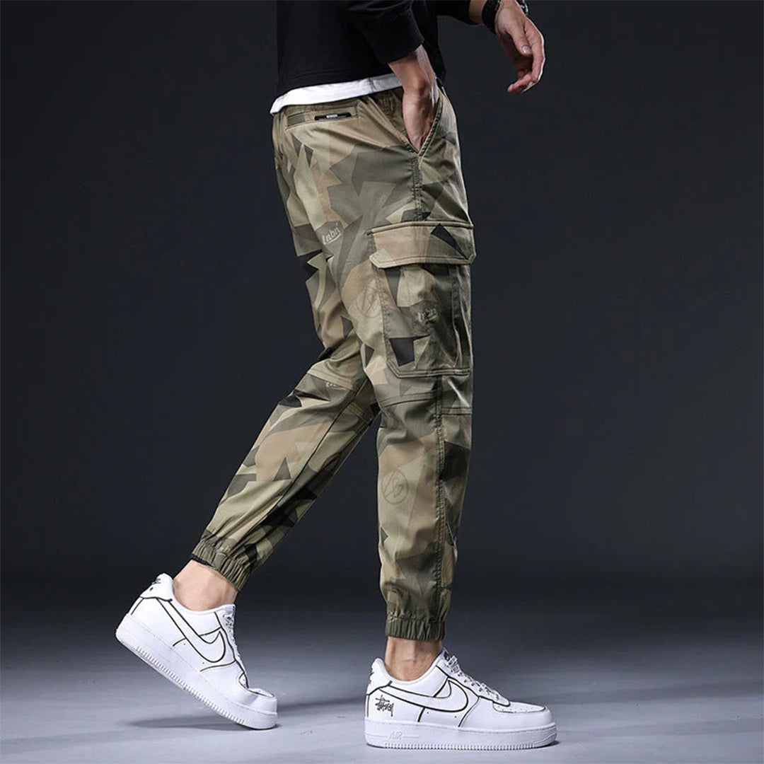 Pantalon Cargo Camouflage Streetwear pour Homme