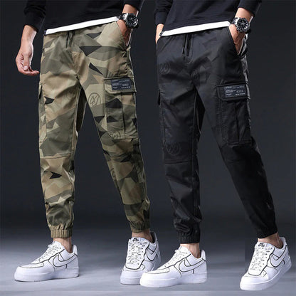 Pantalon Cargo Camouflage Streetwear pour Homme