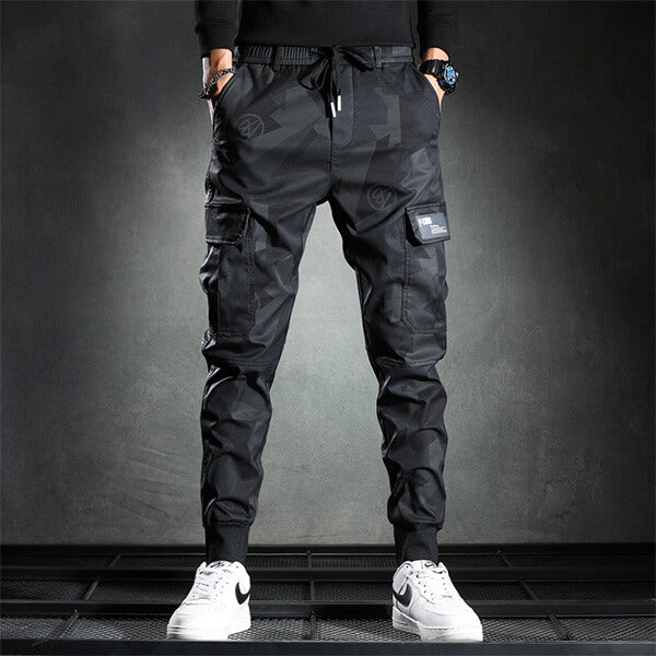 Pantalon Cargo avec Poches Latérales pour Homme