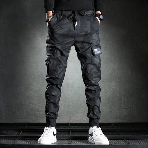 Pantalon Cargo avec Poches Latérales pour Homme